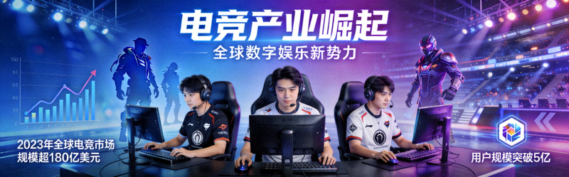 电竞产业崛起专题封面图
